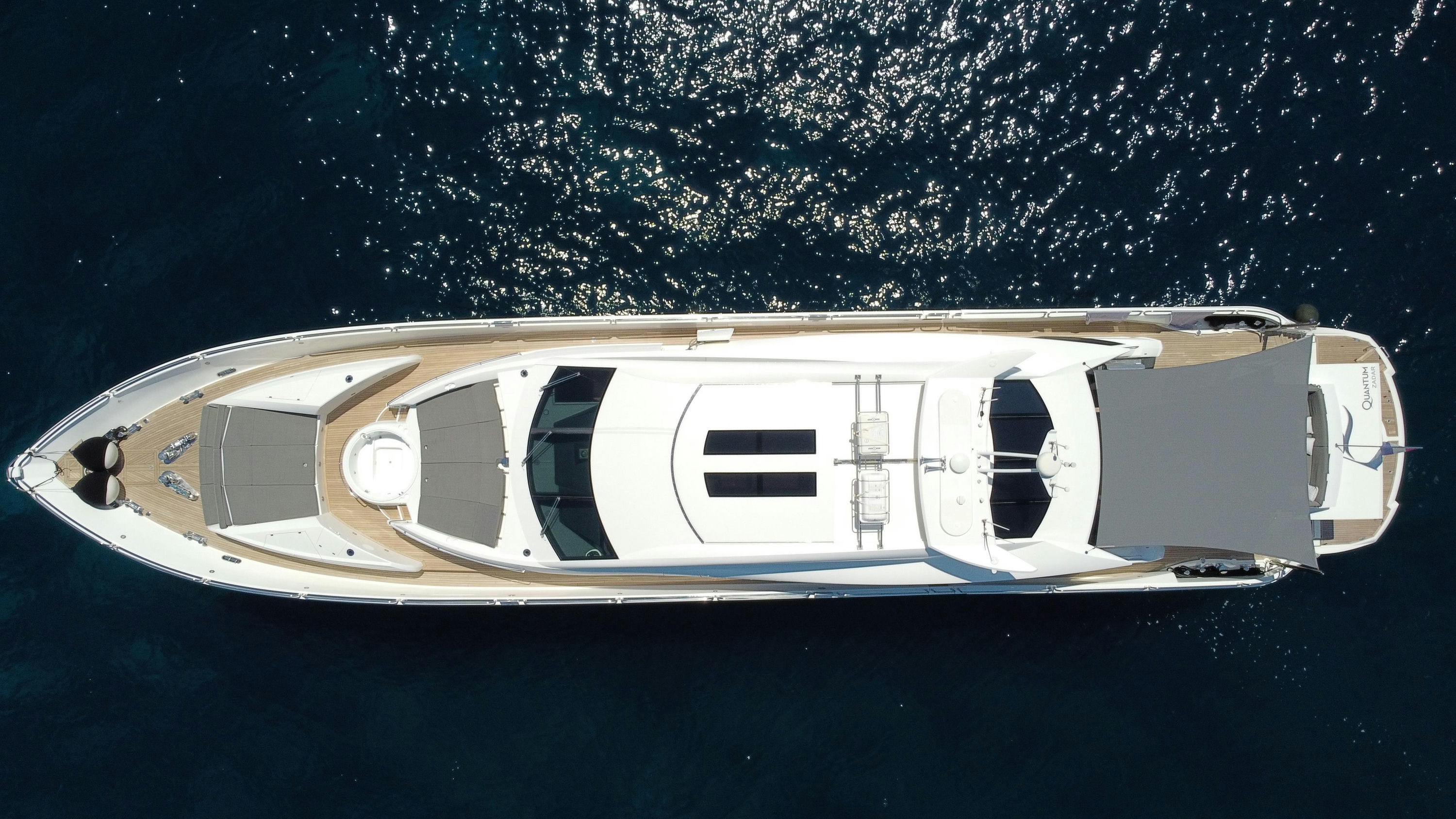 Predator108 exterior from above1 Dubrovnik Charter