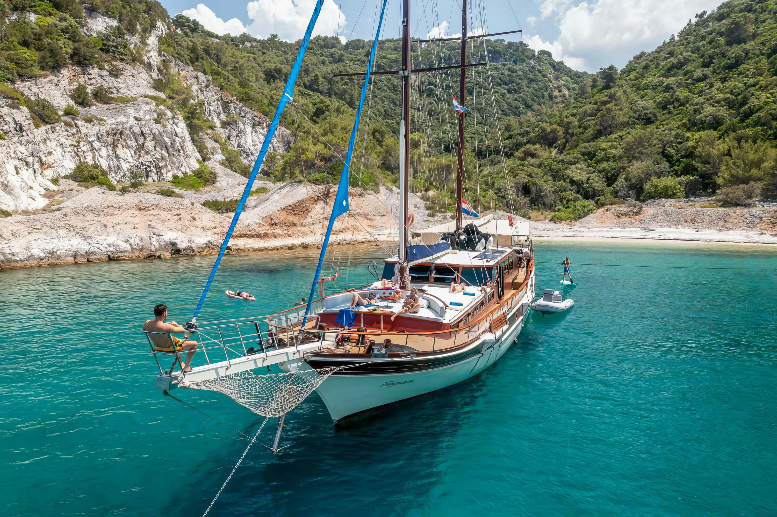 gulet eleganza gulet in a bay dubrovnik charter