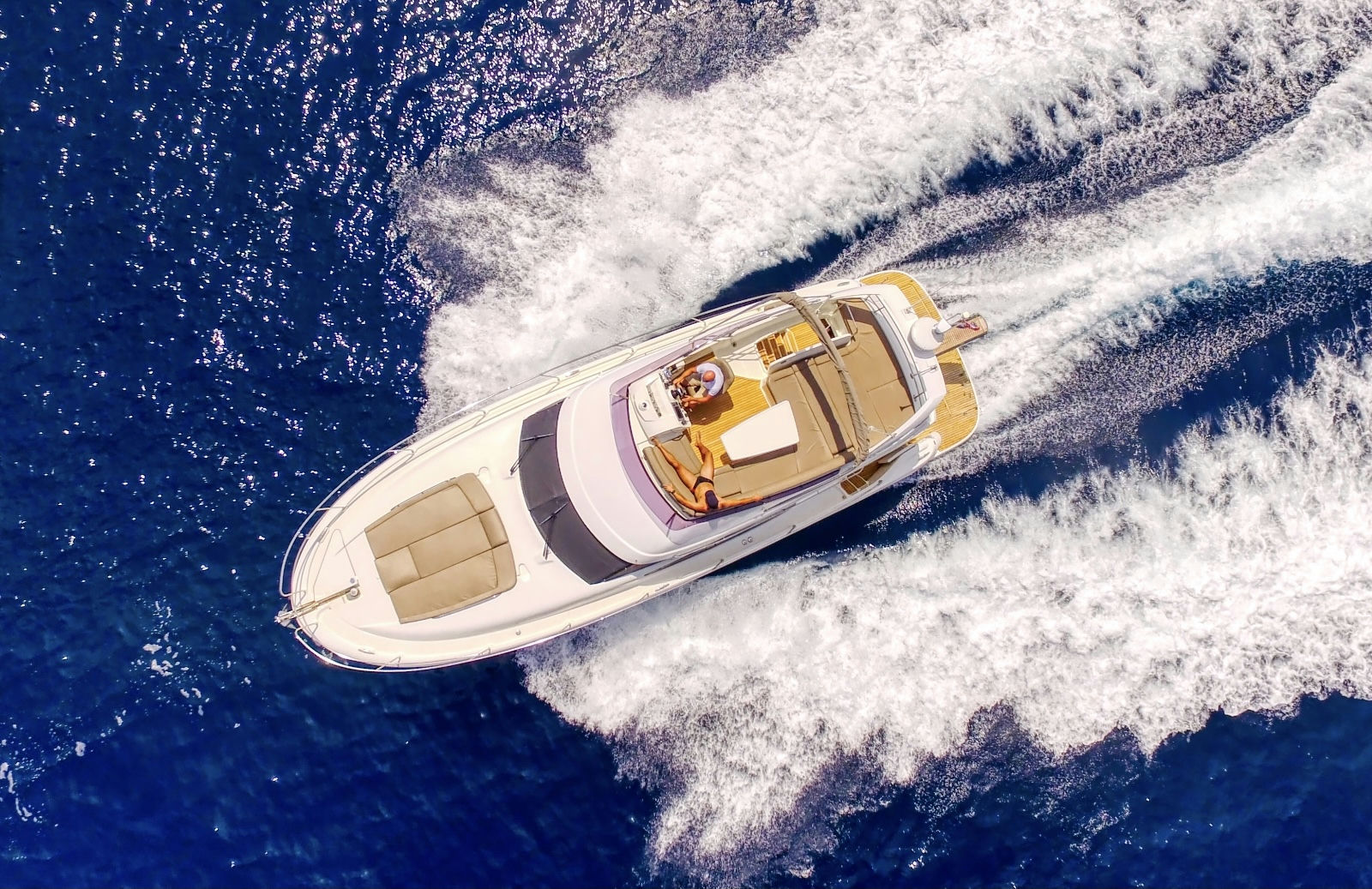 Dubrovnik Charter prestige 440 top view