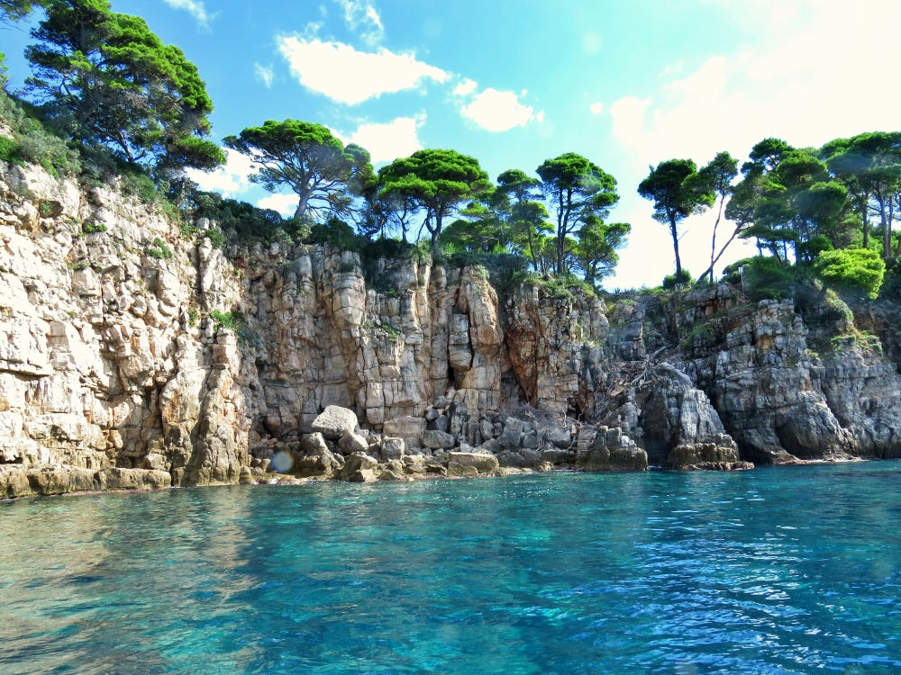 Half day trip to Elaphiti Islands route cover