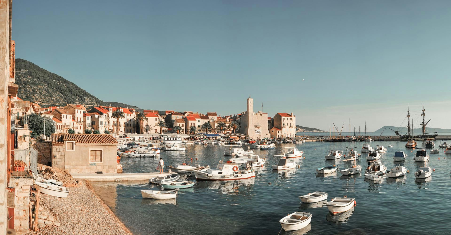 Day trip to Vis (from Hvar, Brač or Split) route cover